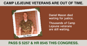 Read more about the article Camp Lejeune Veterans Are Out Of Time