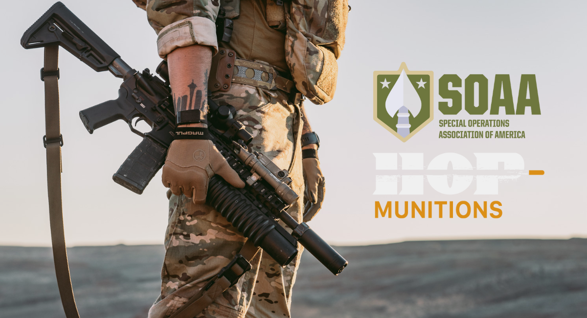 You are currently viewing Strengthen Veteran Wellness & Promote Responsible Firearm Ownership: SOAA and HOP Munitions Partnership