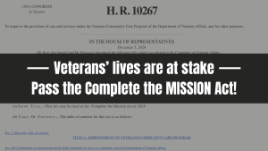 Read more about the article Urgent Need for MISSION Act Reform