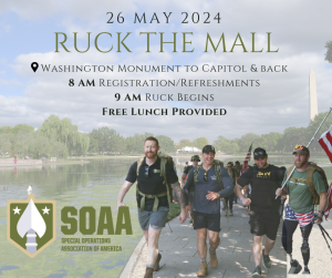Read more about the article Honoring Sacrifice: Join Us for Ruck the Mall on May 26th