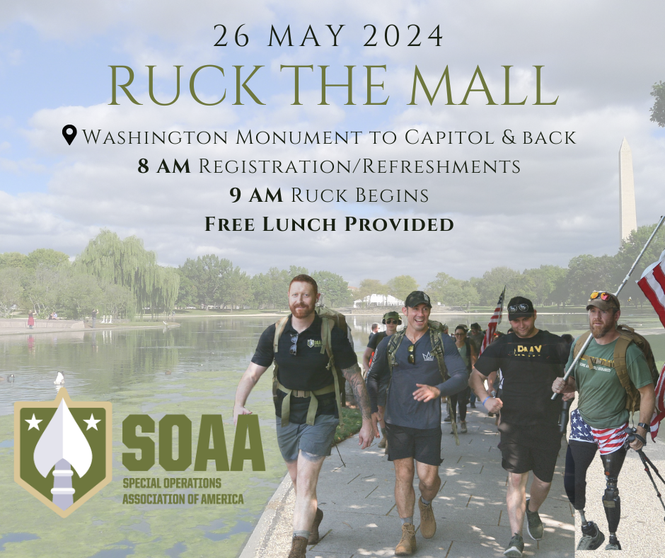 You are currently viewing Honoring Sacrifice: Join Us for Ruck the Mall on May 26th