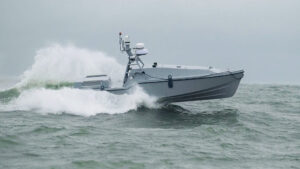 Saronic's Corsair autonomous surface vessel (photo credit: Saronic)