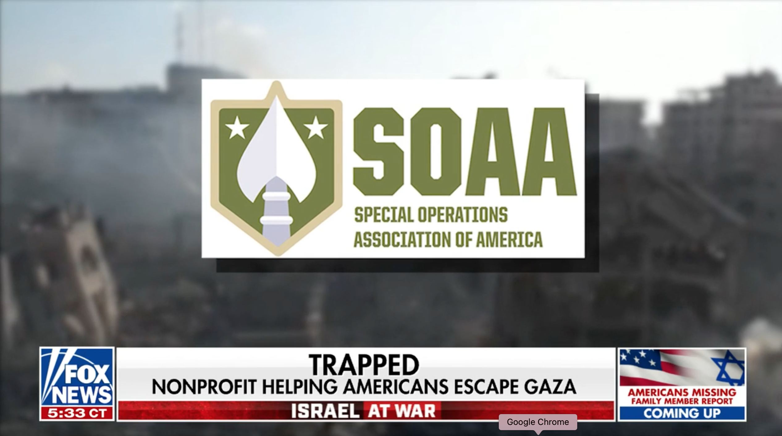 You are currently viewing SOAA On Fox News: Israel Mission Update