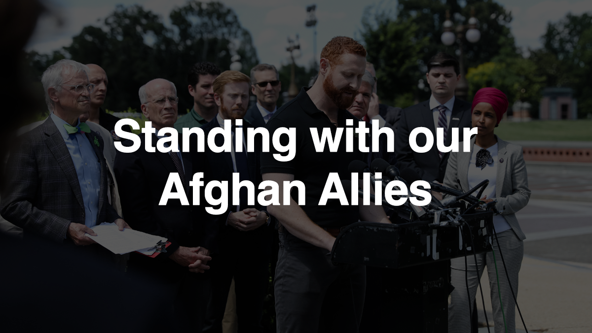 You are currently viewing Standing With Our Afghan Allies