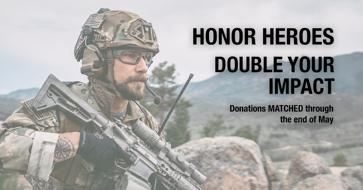 You are currently viewing Honor SOF Heroes with a MATCHED Donation [ending soon]