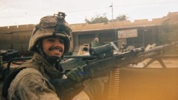 AI Helps U.S. Marine Corps Veteran Face Iraq